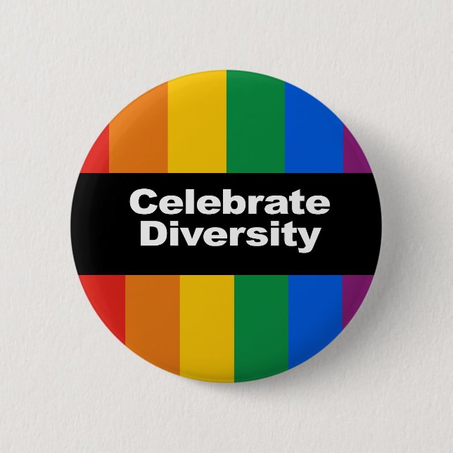 Feiern Sie Diversity 2 Button (Vorderseite)