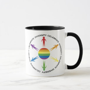 Feiern Sie Diversity Tasse