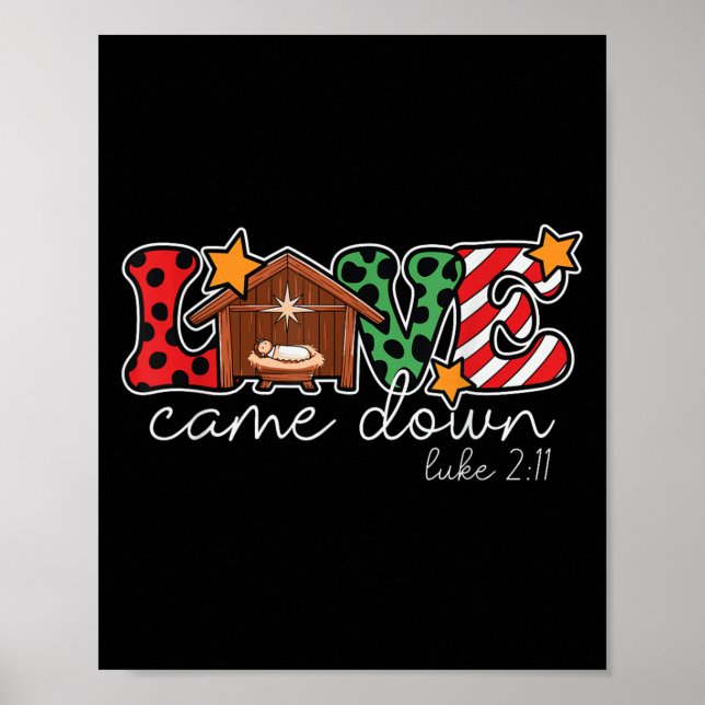 Feiern Sie freudige Christliche Weihnachtsbibel, L Poster (Vorne)