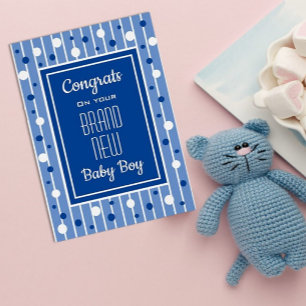 Feiern Sie! Glückwünsche auf New Baby Boy