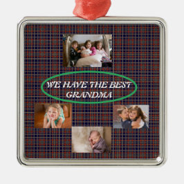 Feiern Sie Ihr besonderes Oma Ornament Aus Metall