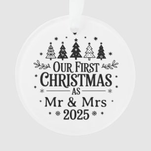 Feiern Sie Ihr erstes gemeinsames Weihnachten mit Ornament