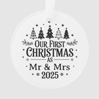 Feiern Sie Ihr erstes gemeinsames Weihnachten mit  Ornament