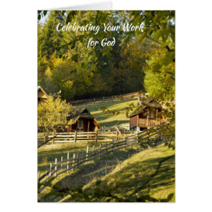 Feiern Sie Ihre Arbeit für Gott