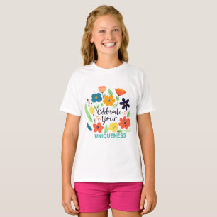 Feiern Sie Ihre Einzigartigkeit - Inspirierend Des T-Shirt