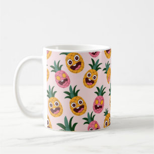 Feiern Sie Ihre Liebe für Ananas Kaffeetasse