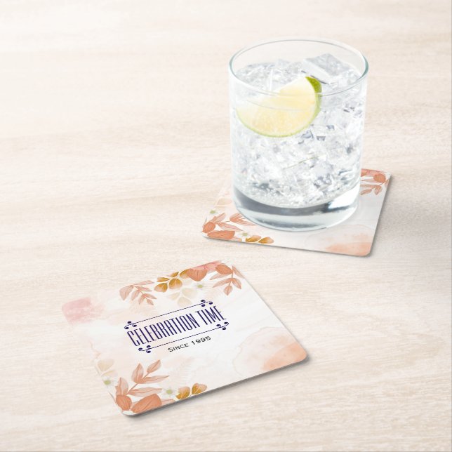 Feiern Sie Ihren Augenblick mit Untersetzer (Vor Ort)