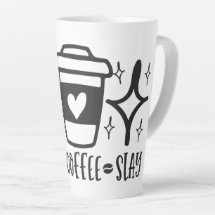 Feiern Sie Ihren Tag mit Kaffee Milchtasse