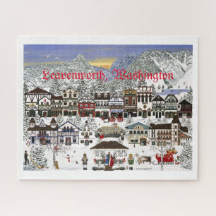 Feiern Sie Ihren Urlaub in Leavenworth Puzzle