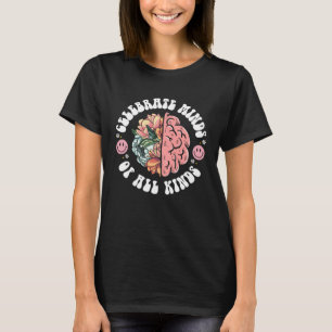 Feiern Sie Köpfe aller Art Autismus-Bewusstsein fü T-Shirt