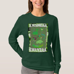 Feiern Sie Kwanzaa, Tiere von Afrika T-Shirt