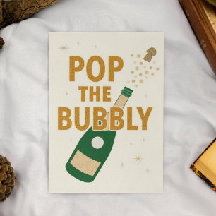 Feiern Sie mit Champagner Karte