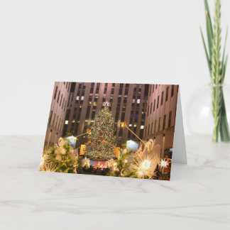 Feiern Sie mit Freude Feiertagskarte