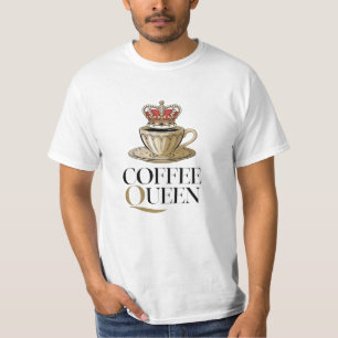 Feiern Sie Morgens mit Kaffeedesigns T-Shirt