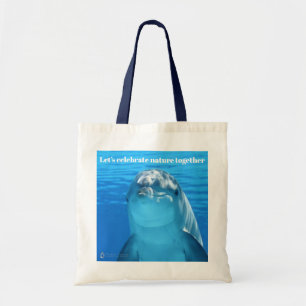Feiern Sie Natur-Delphin-Tasche Tragetasche