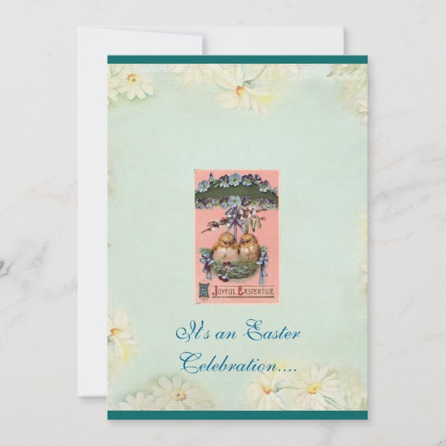 Feiern Sie Ostern-Einladung Einladung (Vorderseite)