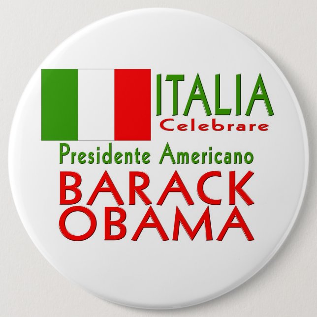 FEIERN Sie Präsidenten Obama Inauguration Keepsake Button (Vorderseite)