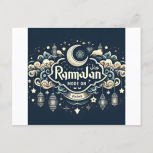 Feiern Sie Ramadan mit Ramadan ModeOn Feiertagspostkarte