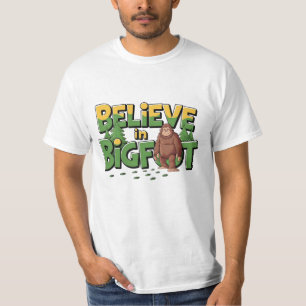 Feiern Sie Sasquatch Mystique mit Spaß Designs T-Shirt