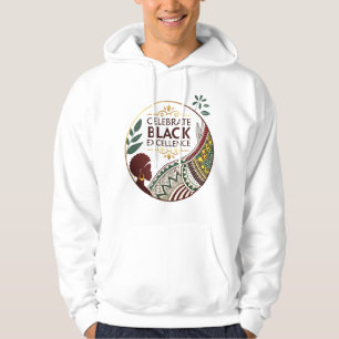 Feiern Sie schwarze Exzellenz – Kapuzenpullover Go Hoodie