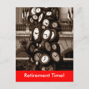 Feiern Sie Uhr-Uhr-Zeit für eine Party Einladung