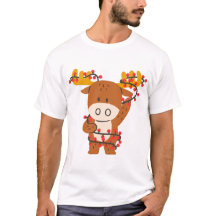 Feiern Sie Weihnachten mit einem Niedlichen Rentie