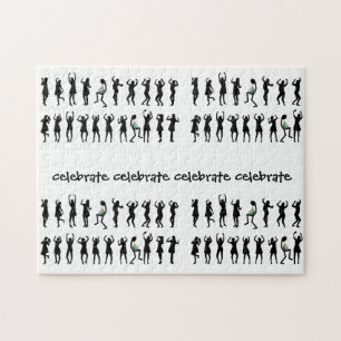 feiern Spaß Blume Foto Kunst Puzzle