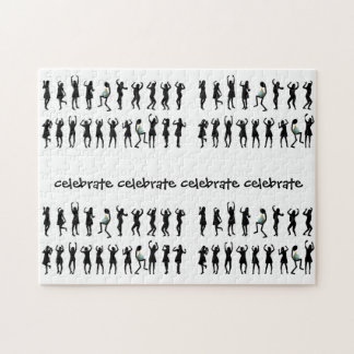 feiern Spaß Blume Foto Kunst Puzzle