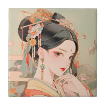 Feiern traditioneller chinesischer Frauen