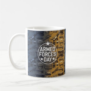 Feiern unserer tapferen Kräfte Kaffeetasse