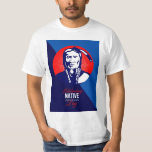 Feiern Ureinwohner-Tagesdes Retro Gruß-Autos T-Shirt