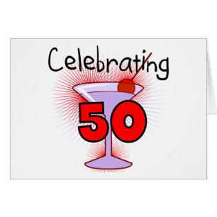 Feiern von 50 T-Shirts und von Geschenken