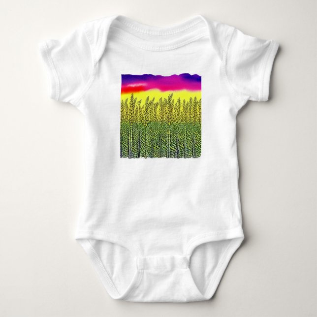 Feiern von Bauern Baby Strampler (Vorderseite)