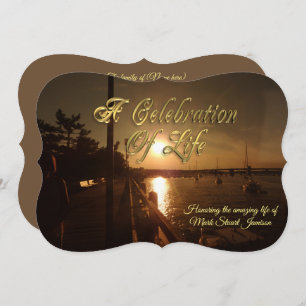 Feiern von Einladungen für das Leben im Hafen