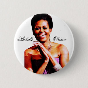 FEIERN von Knopf MICHELLE OBAMA Button