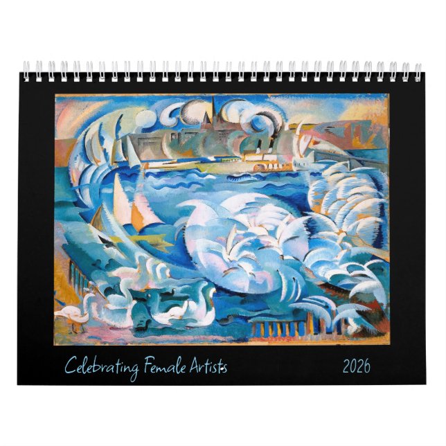 Feiern von Künstlerinnen 2026 Kalender (Titelbild)