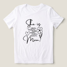 Feiern von Supermutter an jedem T - Shirt