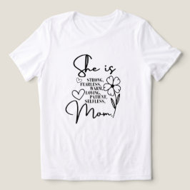 Feiern von Supermutter an jedem T - Shirt
