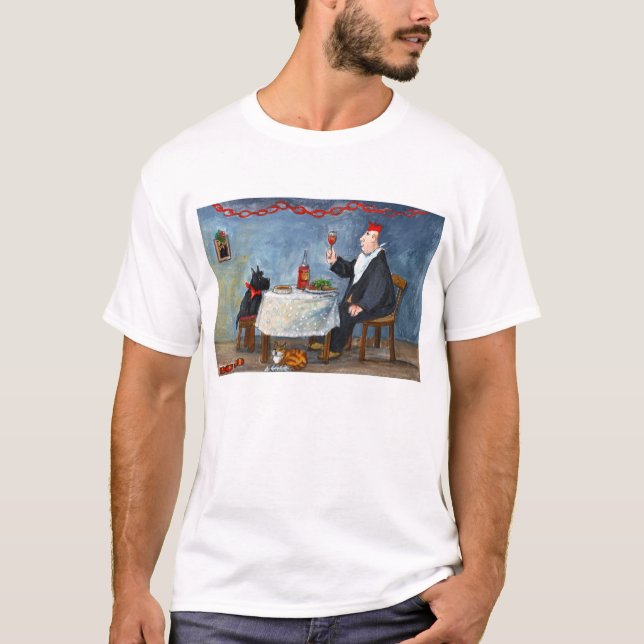 Feiern von Weihnachten T-Shirt (Vorderseite)
