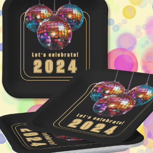 Feiern wir 2024 pappteller