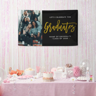 Feiern wir das Foto-Party der Graduates Group Banner