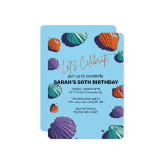 Feiern wir die Einladungs-Vorlage, bearbeitbare Üb Einladung