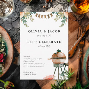 Feiern wir mit GRILLEN Paares Einladung