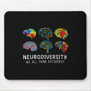 Feiern wir Neurodiversität Wir denken alle untersc Mousepad