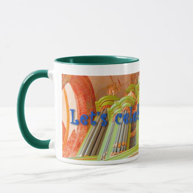 Feiern wir Organe - grüne Tasse (Links)