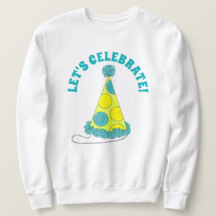 Feiern wir Polka Dot Party zum Geburtstag des neue Sweatshirt