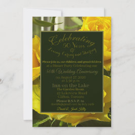 Feiern zum 50. Jahrestag der Hochzeit