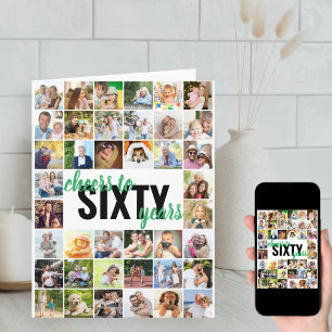 Feiern zum 60. Geburtstag des 60. Karte