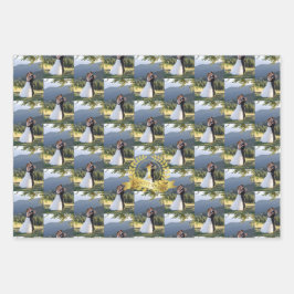 Feiern zum ersten Hochzeitstag anpassen Geschenkpapier Set