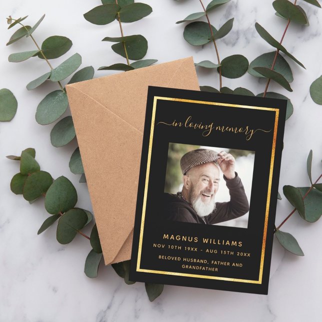 Feiern zum Foto der Lebensbeerdigung Einladung (Von Creator hochgeladen)